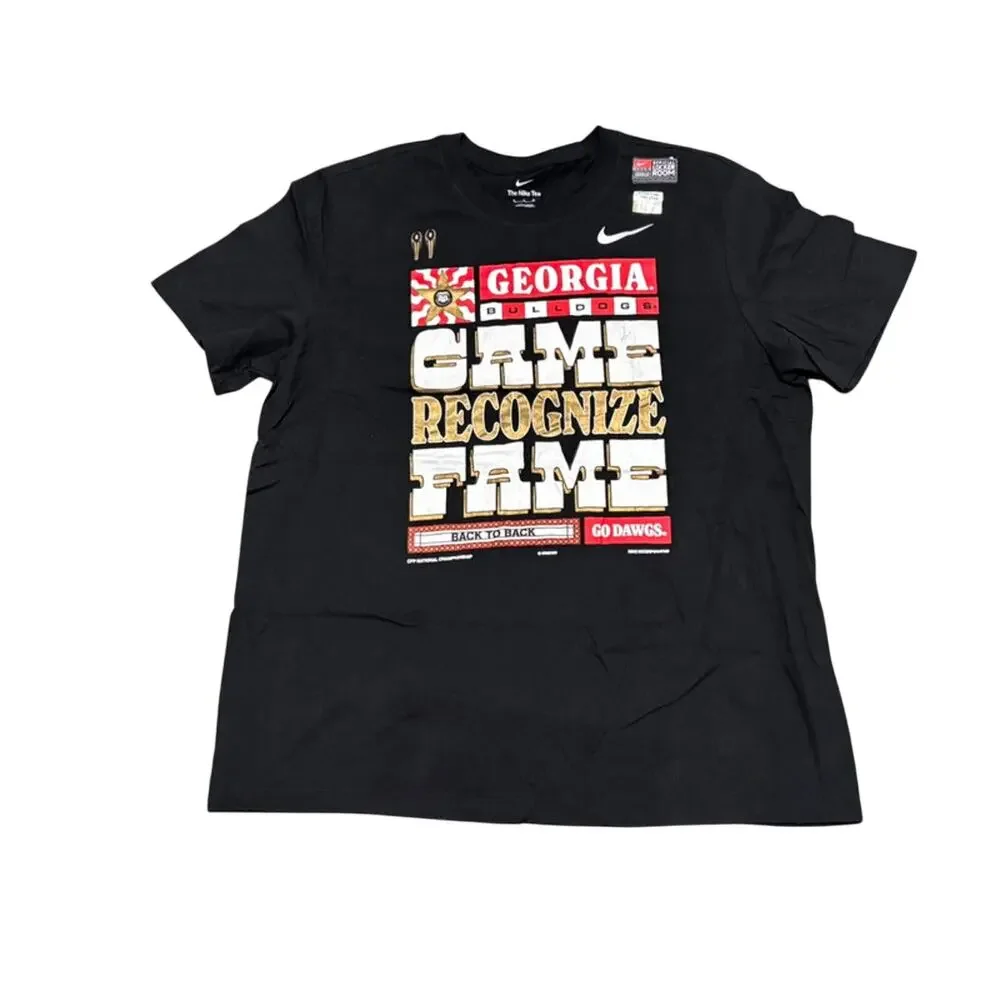 Georgia Bulldogs Nike 2022 NCAA National Champions Locker Room Shirt MeNS XL New